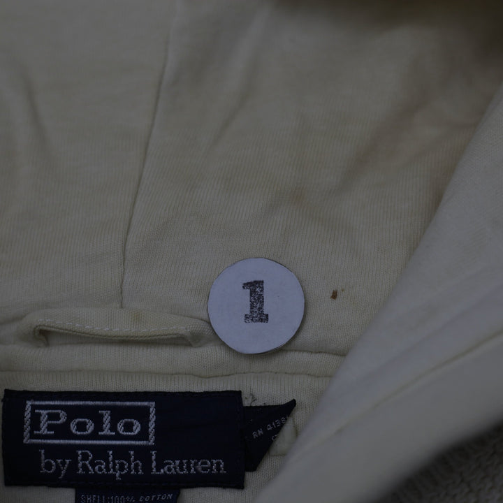Vintage Polo Ralph Lauren Snap Varsity Stadium Hoodie Size XL