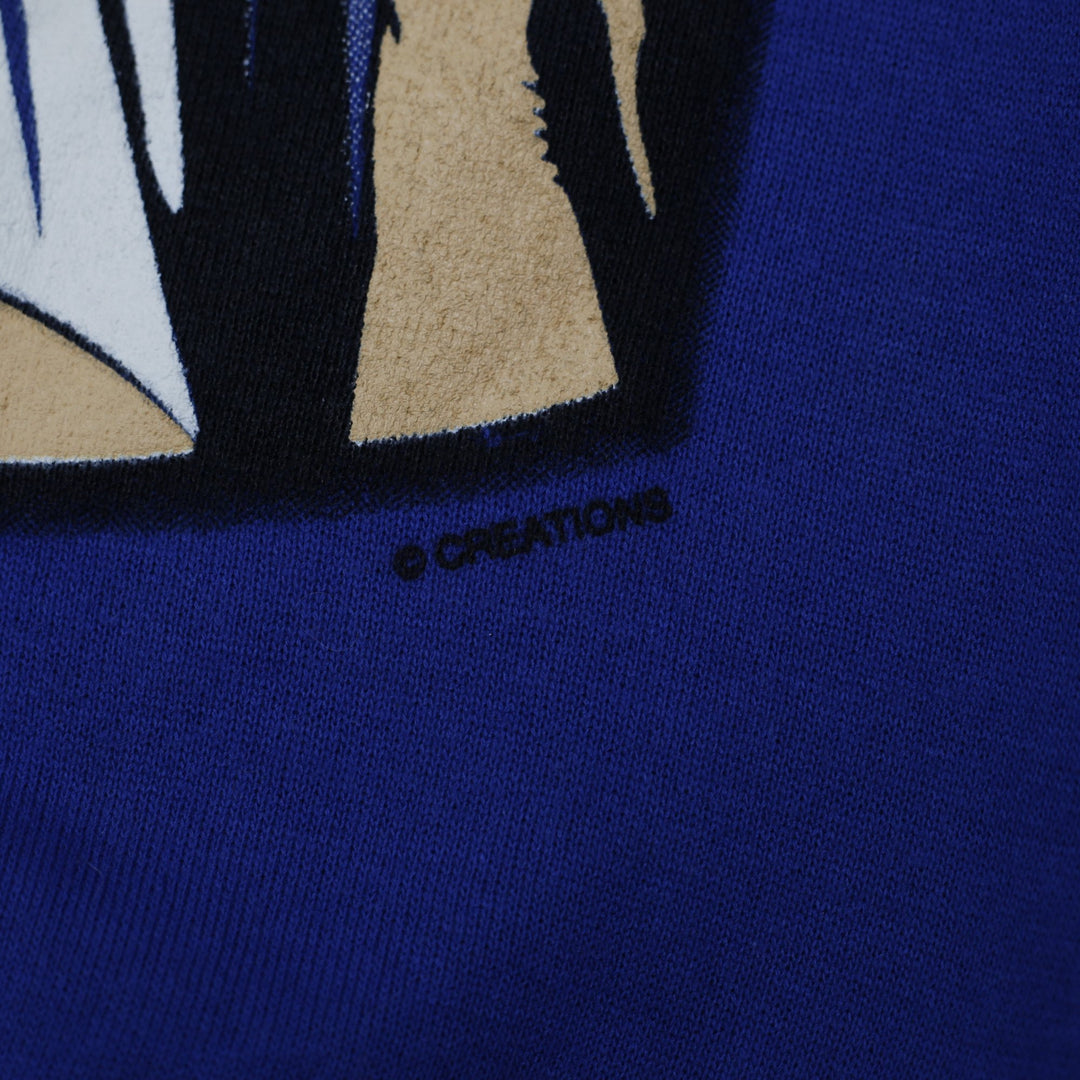 Vintage 90s Kentucky Wildcats Basketball Crewneck Sweatshirt Made in USA Size L