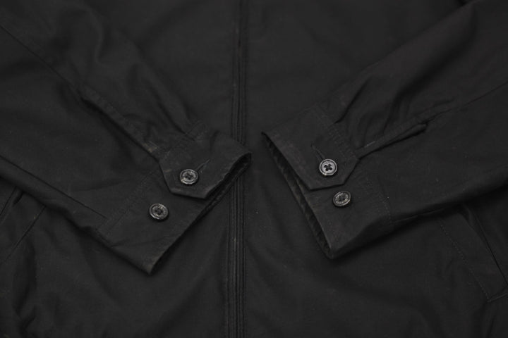 Mens Polo Ralph Lauren Harrington Jacket Black Full Zip Size S