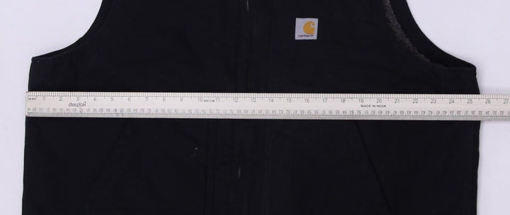 Mens Carhartt 104277 BLK Loose Fit Sherpa Fleece Lined Workwear Vest L | Migration_Jackets WW Collection - Vi | Fashion Rerun