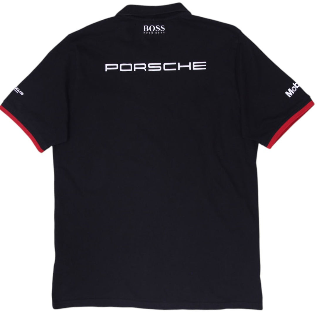Porsche Motorsport x Hugo Boss Team Polo T-Shirt Size M
