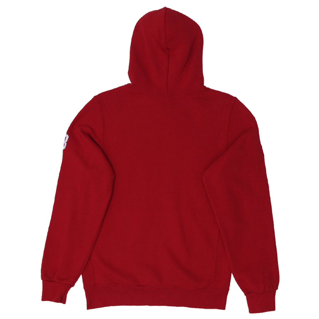 Mens Russell Athletic Basketball Red Pullover Hoodie