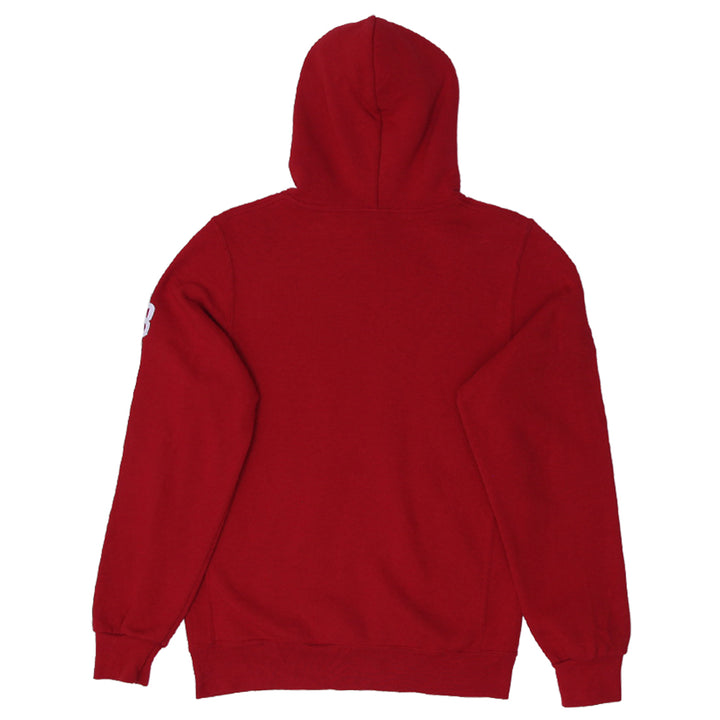 Mens Russell Athletic Basketball Red Pullover Hoodie