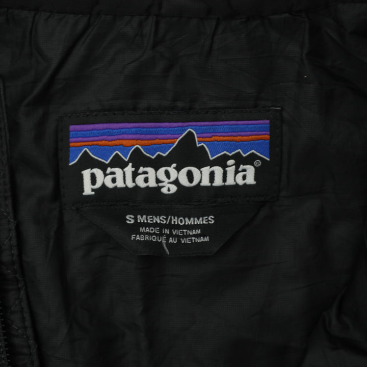 Mens Patagonia Jacket Black Lightweight Insulated Puffer Full Zip S | Migration_Jackets - Back View | Fashion Rerun