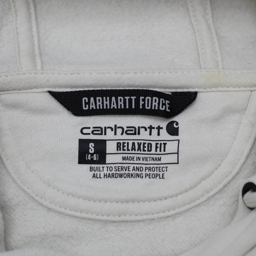 Mens Carhartt Force Relaxed Fit Pullover Sweatshirt Size S