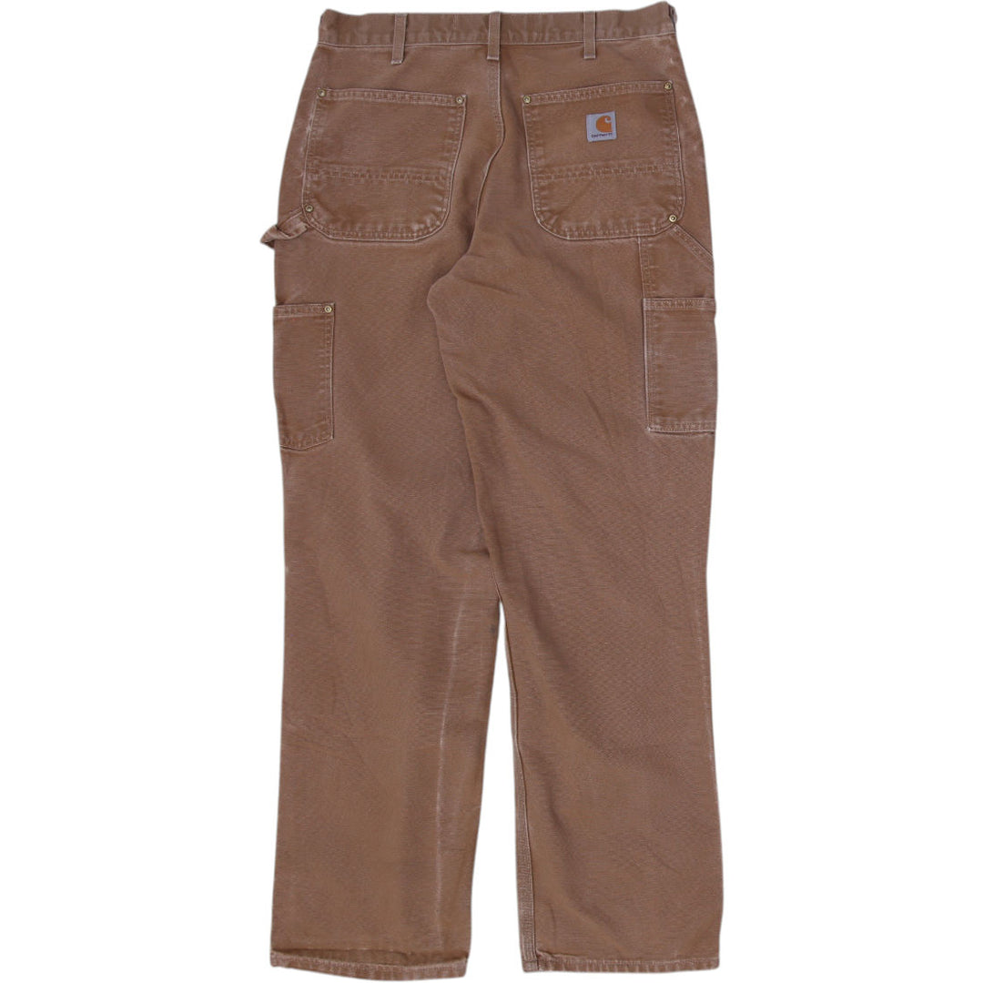 Mens Carhartt Canvas Workwear Utility Cargo Pants Size 32x32