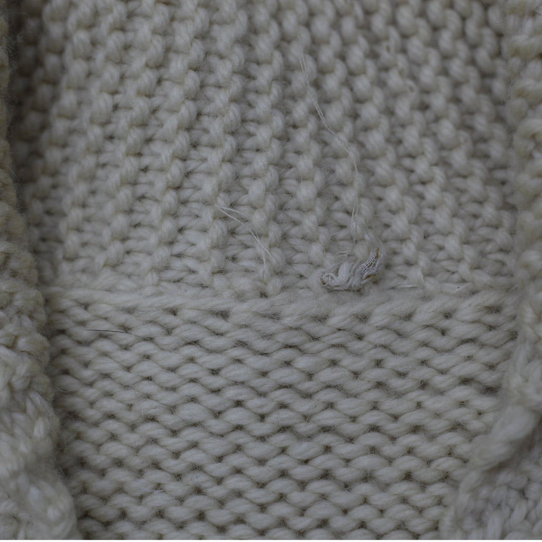 Vintage Mens Patterned Knitwear Full Zip Sweater Size L | Migration_Knitwear & Sweaters - View 6 | Fashion Rerun