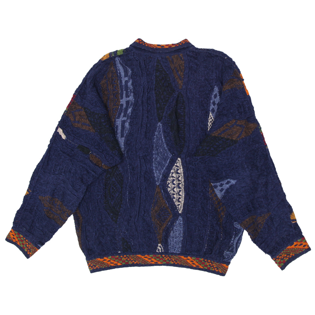 Shop Vintage Coogi Quarter Zip Collared Knit Sweater L | Fashion Rerun