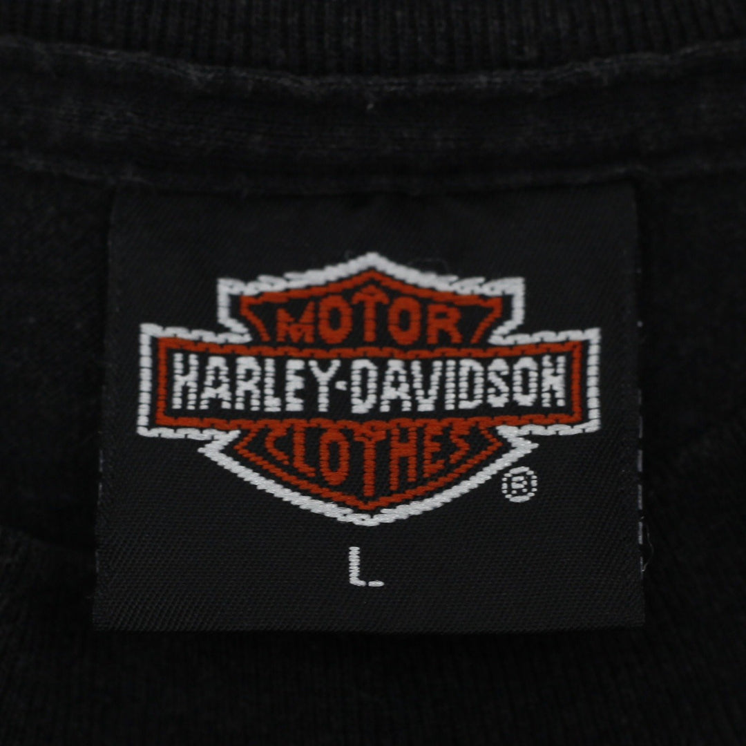Vintage 1991 Harley Davidson 3D Emblem Eagle Single Stitch T-Shirt Made In USA