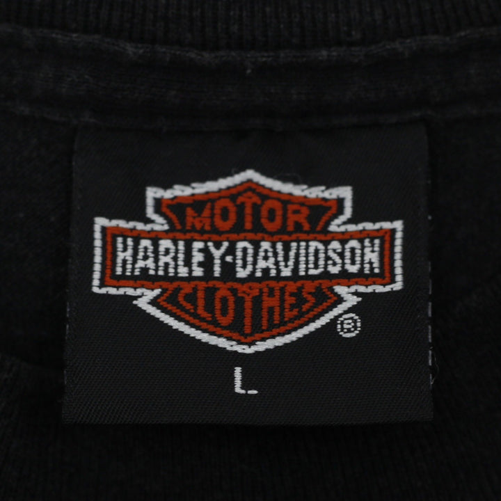 Vintage 1991 Harley Davidson 3D Emblem Eagle Single Stitch T-Shirt Made In USA