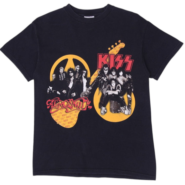 Vintage Kiss and Aerosmith 2003-2004 Concert Tour T-Shirt Size M | Migration_T-Shirts | Fashion Rerun