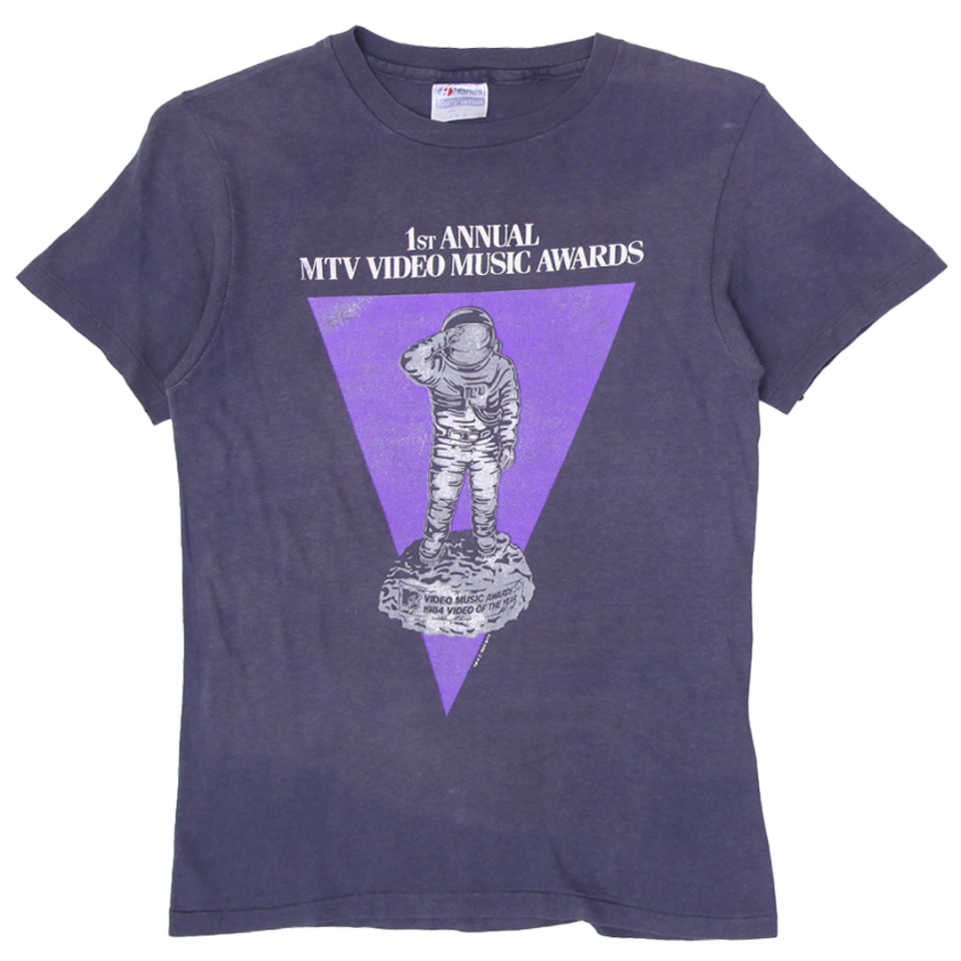 Shop Vintage 1984 MTV 1st Annual Video Music Awards T-Shirt Double