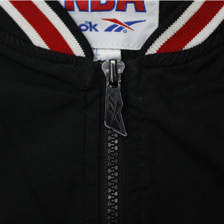 Vintage 90s Chicago Bulls NBA Stitched Pullover 1/4 Zip Jacket Size XL | Migration_Jackets - View 6 | Fashion Rerun