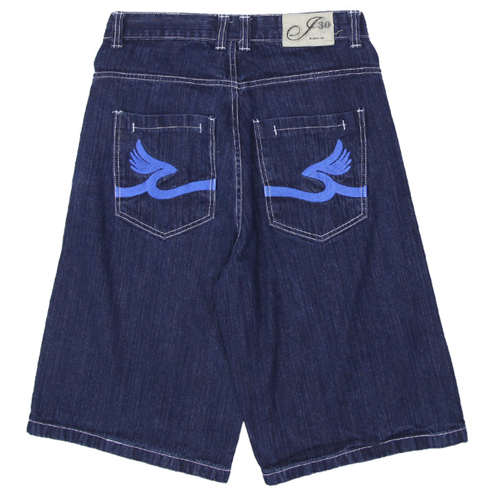 Mens Indigo30 Denim Shorts - Fashion Rerun Vintage Migration_Shorts