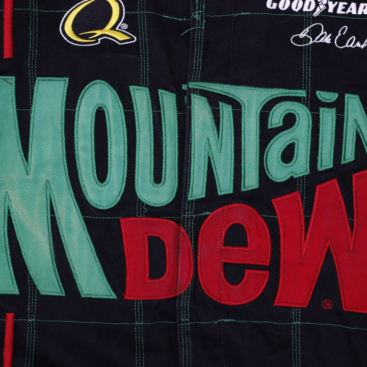 Vintage Mens JR Nation Dale Earnhardt Jr #88 Mountain Dew AMP Racing Jacket Sz L