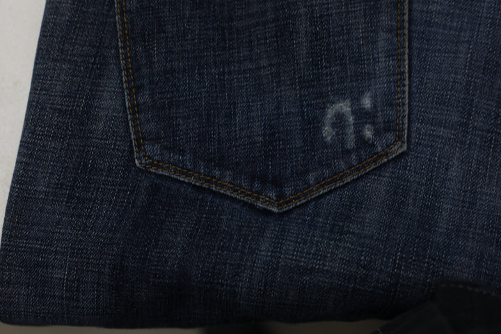 Mens Ralph Lauren Straight Leg Button Fly Mercer Low Rise Jeans