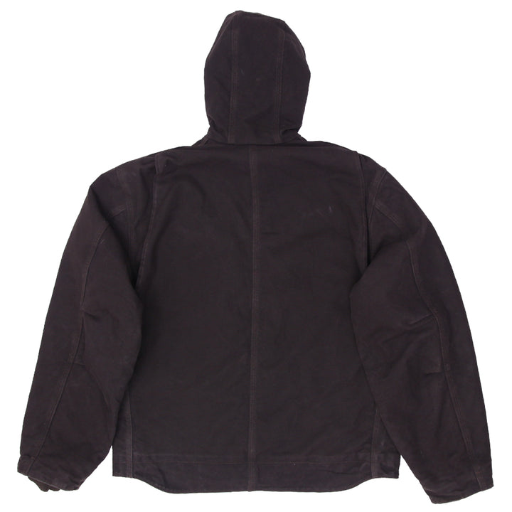 Mens Carhartt J141 DKB Sherpa Lined Hooded Work Jacket - Fashion Rerun Vintage Migration_Jacket