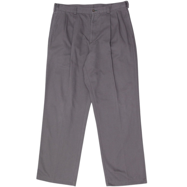 Vintage Mens Tommy Hilfiger Trousers Gray Smart Casual Designer Pants Size 36x30 | Migration_Pants | Fashion Rerun