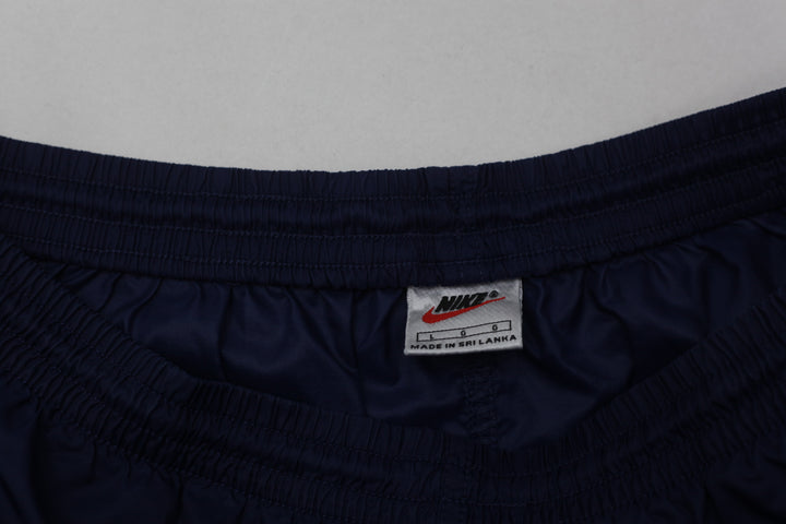 Vintage Nike Embroidered Logo Nylon Shorts | Migration_Shorts JUNEEID20% Nike Shorts - Back View | Fashion Rerun