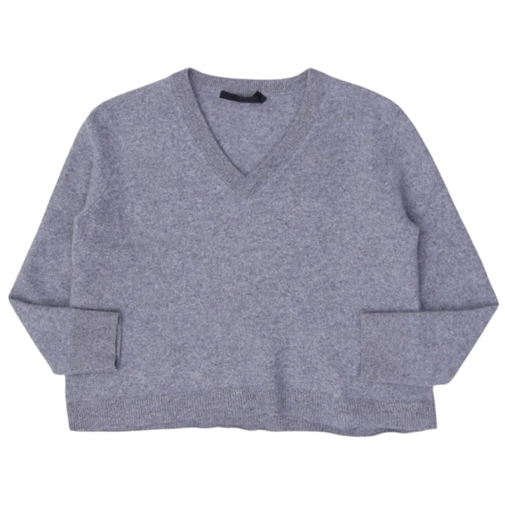 Ladies Jenni Kayne 100% Cashmere V-Neck Crop Sweater