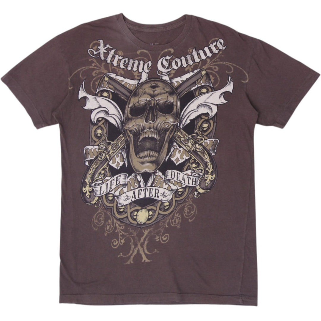 Y2K Mens Xtreme Couture Graphic T-Shirt Size M