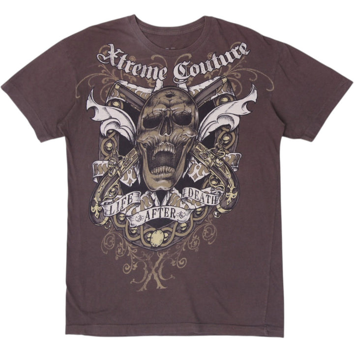 Y2K Mens Xtreme Couture Graphic T-Shirt Size M