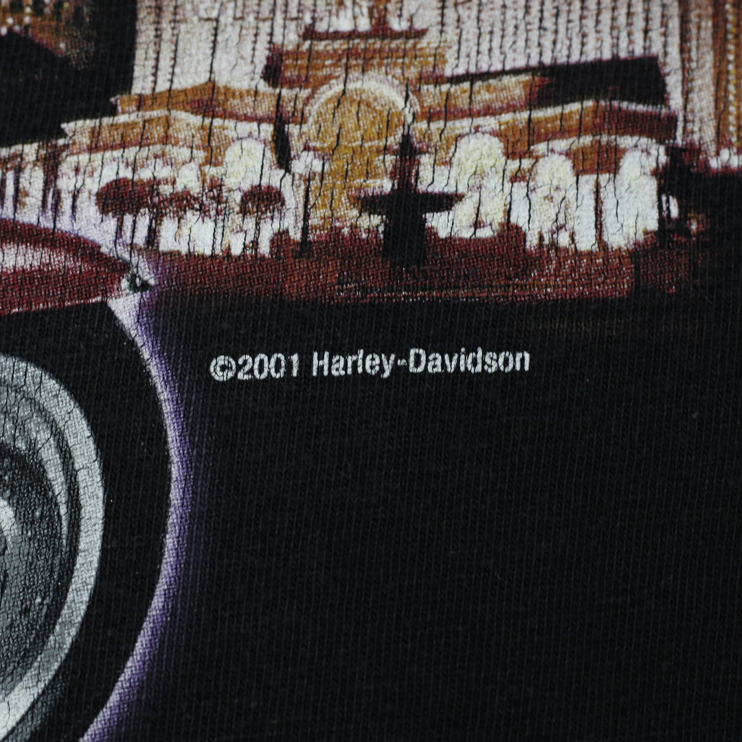 Vintage 90s Harley Davidson Cafe Las Vegas T-Shirt Size XXL