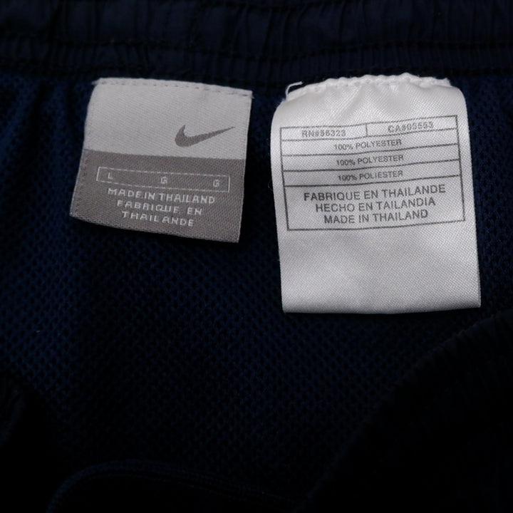 Vintage Embroidered Nike Logo Navy Sports Shorts | Migration_Shorts UAENAT20 - Back View | Fashion Rerun