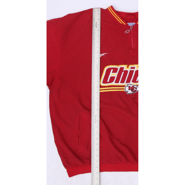 Vintage Reebok Kansas City Chiefs Sideline Quarter Zip Jacket XXL | Migration_Jackets - View 13 | Fashion Rerun