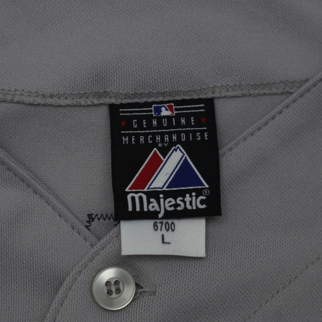 Vintage New York Yankees Cano 24 Majestic MLB Jersey Gray Size Large - Fashion Rerun Vintage Migration_Jersey
