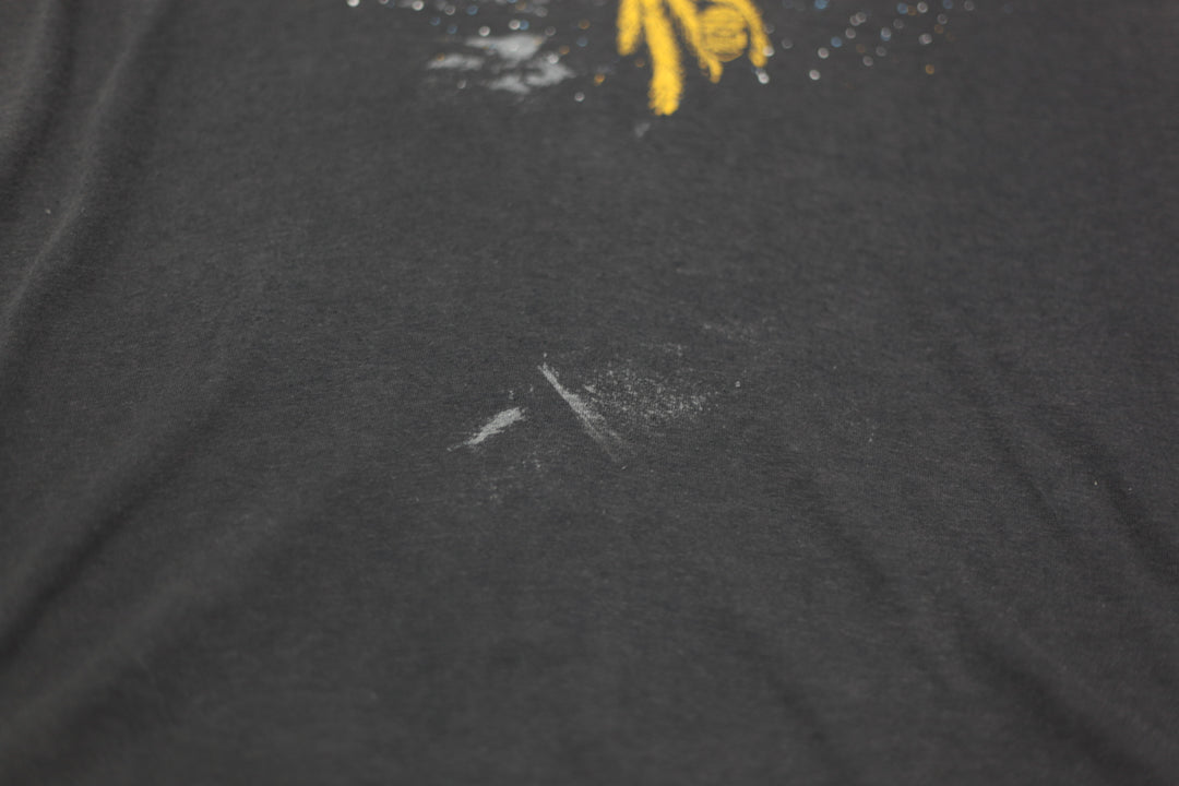 Vintage Harley Davidson Schaeffer's T-Shirt S.Stitch Made In USABlack S