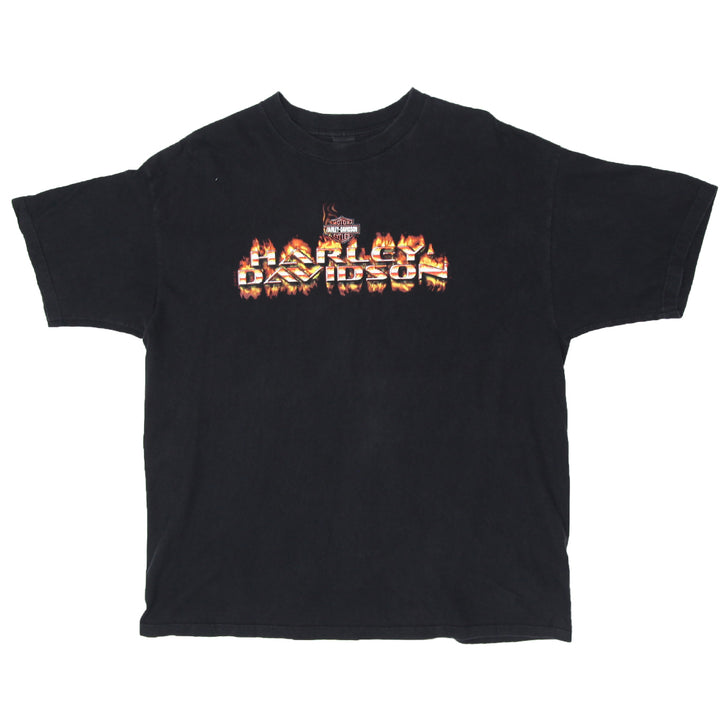 2001 Vintage Harley Davidson Manchester NH T-Shirt Made In USA XXL
