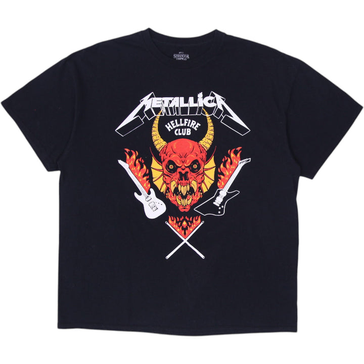 Mens Metallica Stranger Things Tee Band T-Shirt Size XL