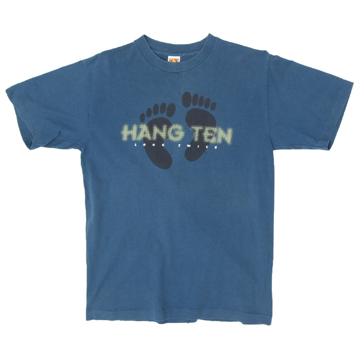 Vintage Hang Ten Look Twice T-Shirt Single Stitch Made In USA L