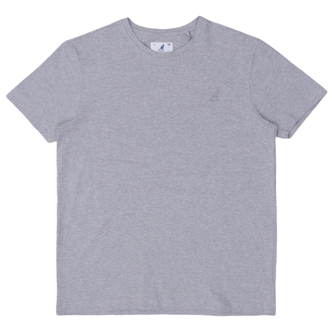 Mens Kangol Short Sleeve T-Shirt Gray - Fashion Rerun Vintage Migration_T-Shirt