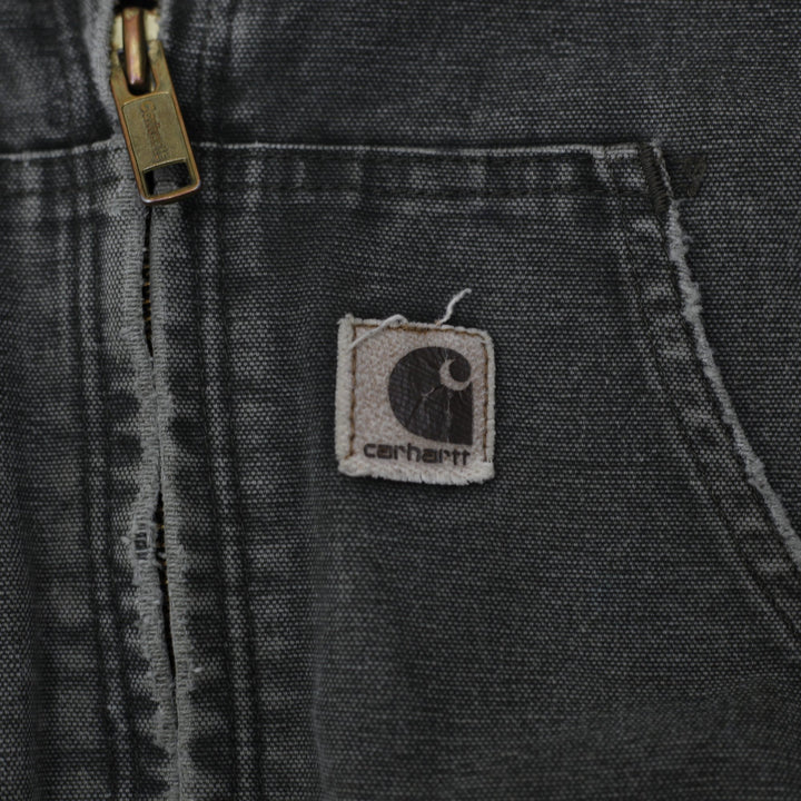 Vintage Carhartt J130 MOS Quilted Hooded Duck Jacket Size S | Migration_Jackets WW Collection - Detail View | Fashion Rerun