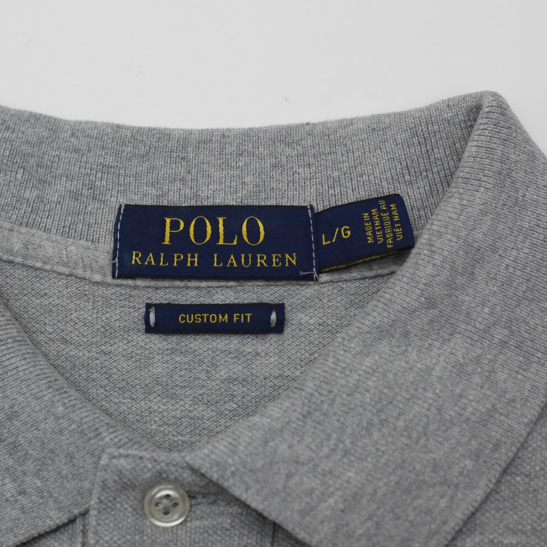 Polo Ralph Lauren Custom Fit Polo Shirt Size L | Migration_T-Shirts - Back View | Fashion Rerun
