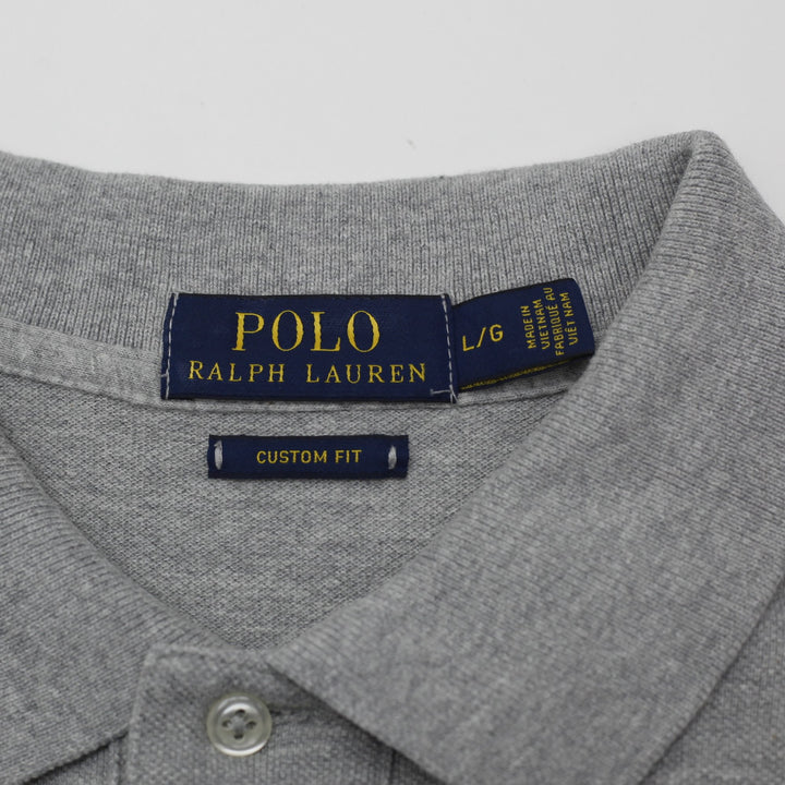 Polo Ralph Lauren Custom Fit Polo Shirt Size L | Migration_T-Shirts - Back View | Fashion Rerun