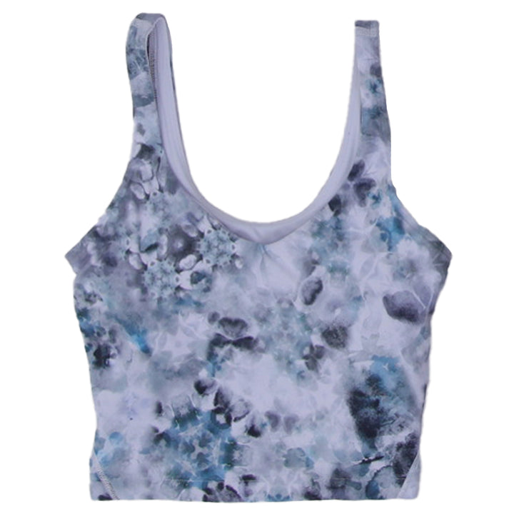 Ladies Lululemon Align Tank Top Kaleido Floral Multi Cropped Nulu