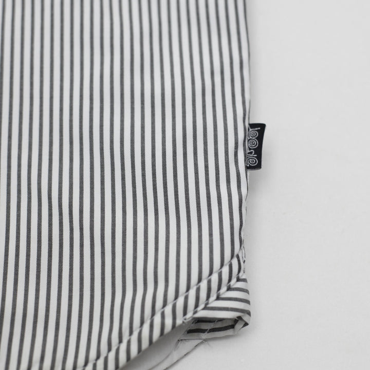 Vintage 90s Stussy Pinstripe Thermolite Lined Button Up Shirt Size S