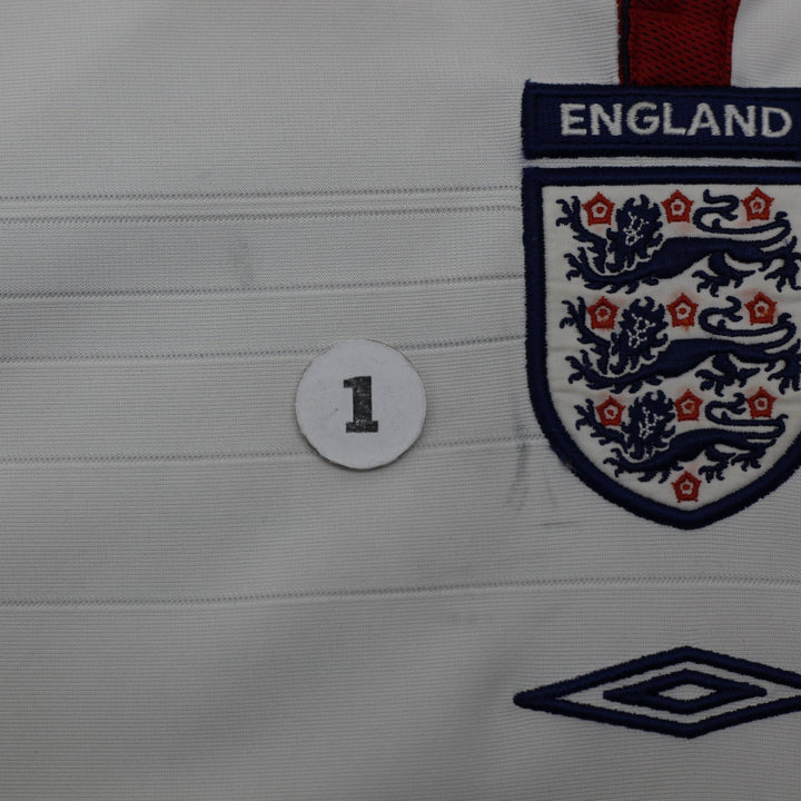 Mens Umbro 2003-2005 England Home Football Jersey Size M