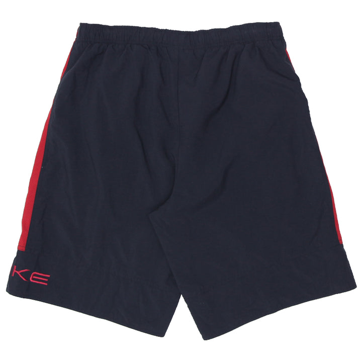 Mens Nike Embroidered Red Mesh Black Shorts - Fashion Rerun Vintage Migration_Shorts