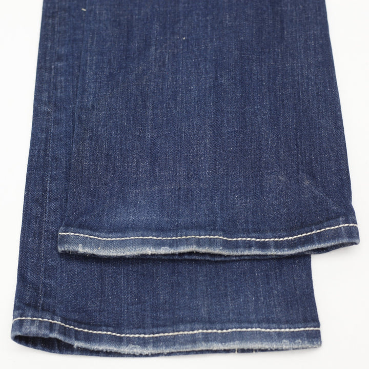 Y2K Ladies Miss Me Boot Mid Rise Studded Pocket Denim Jeans Size 27