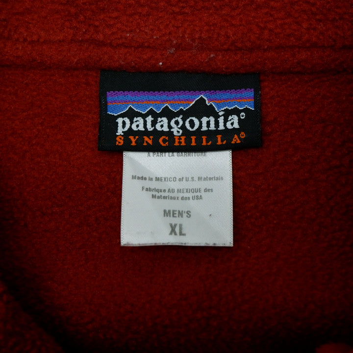Mens Patagonia Synchilla Quarter Zip Fleece Jacket