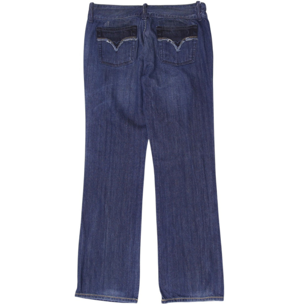 Y2K Mens Diesel Cheron Denim Jeans Washed Size 31 | Migration_Jeans - Side View | Fashion Rerun