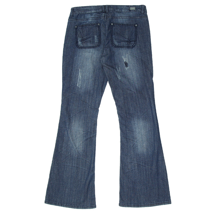 Y2K 1st Kiss Super Flare Jeans - Fashion Rerun Vintage Migration_Pants