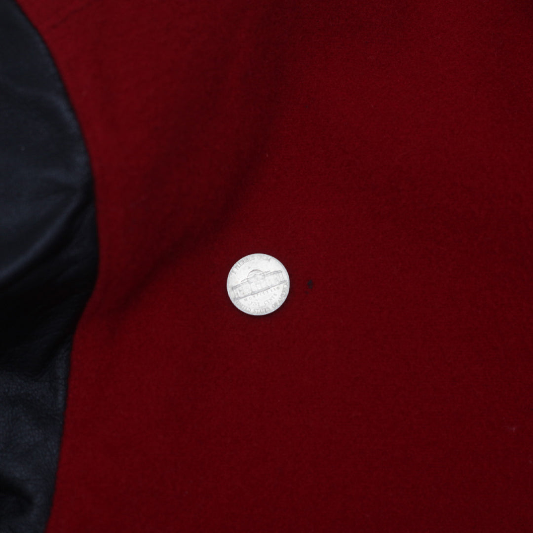 Vintage Jeff Hamilton Viper Varsity Jacket-Wool & Leather Made In USA, Size M - Fashion Rerun Vintage Migration_Jacket