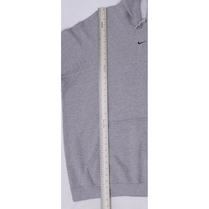 Vintage Embroidered Nike Center Swoosh Gray Pullover Hoodie XXL | Migration_Hoodies - View 7 | Fashion Rerun