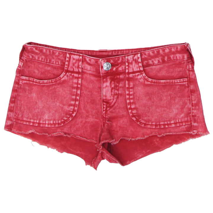 Y2K Ladies True Religion Cut Off Concept Denim Tie Dye Shorts