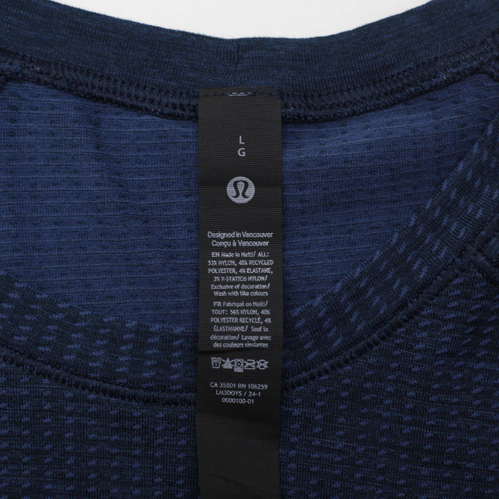 Mens Lululemon Metal Vent Tech Long Sleeve Size L